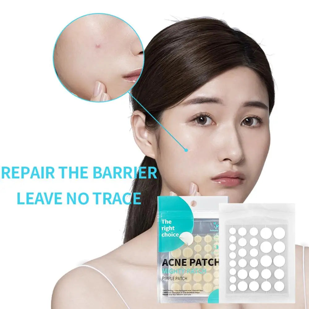 Invisible Hydrocolloid Pimple Patches - Overnight Acne Spot Treatment