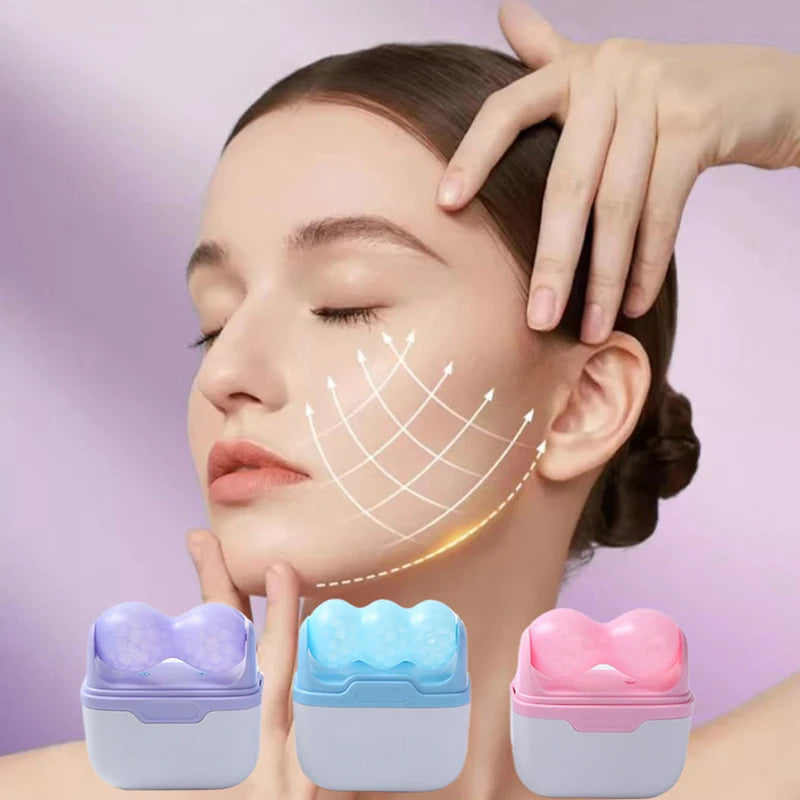 Cryotherapy Ice Roller for Face - Puffiness Relief & Skin Tightening Tool
