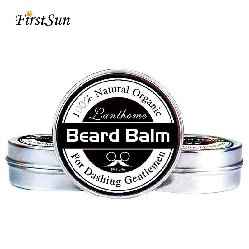 Premium Beard Growth Oil & Comb Kit - Softener & Patchy Beard Fixer