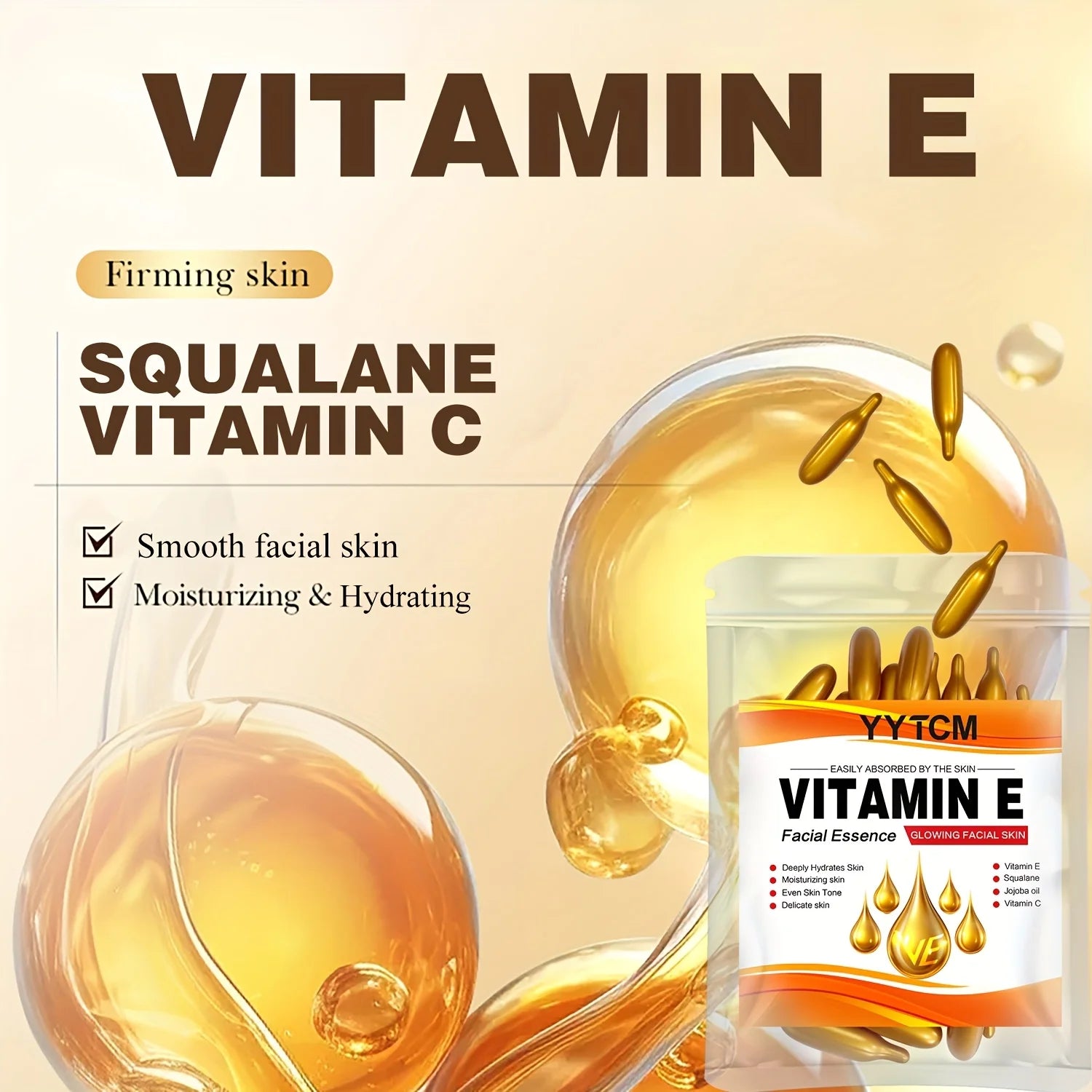 Pure Vitamin E Facial Oil - Deep Nourishment & Scar Healing Therapy