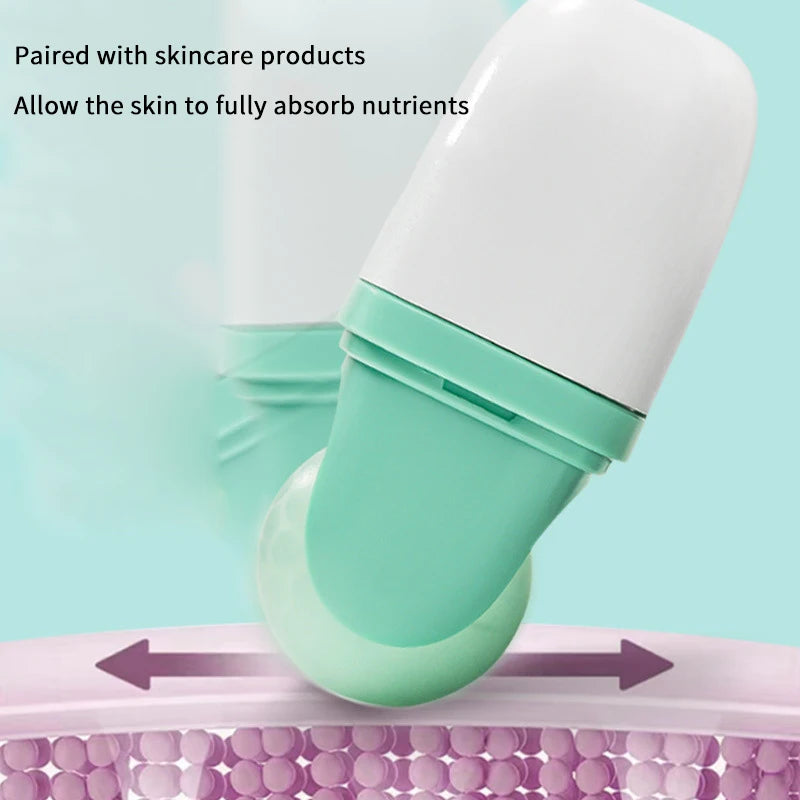 Cryotherapy Ice Roller for Face - Puffiness Relief & Skin Tightening Tool