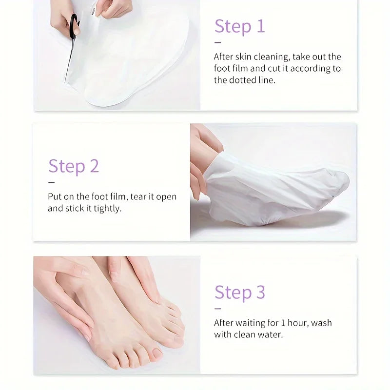 Exfoliating Foot Peel Mask - Baby Soft Callus & Dead Skin Remover
