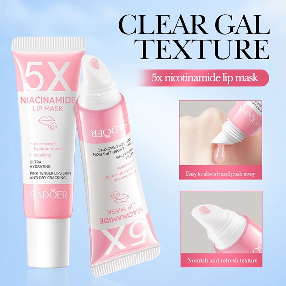 Hydrating Lip Sleeping Mask - Overnight Softening & Plumping Balm