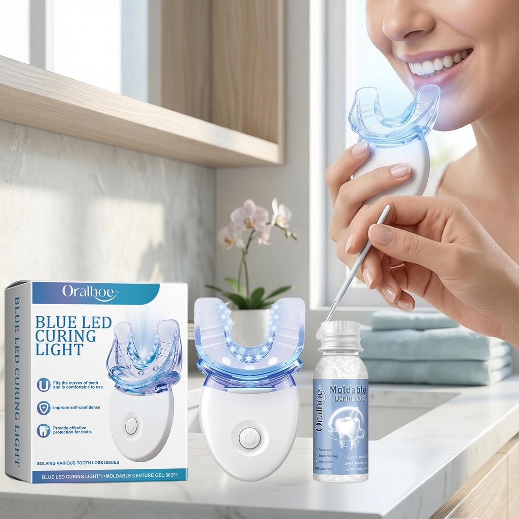 Professional Wireless Teeth Whitening Kit - Fast & Painless Results