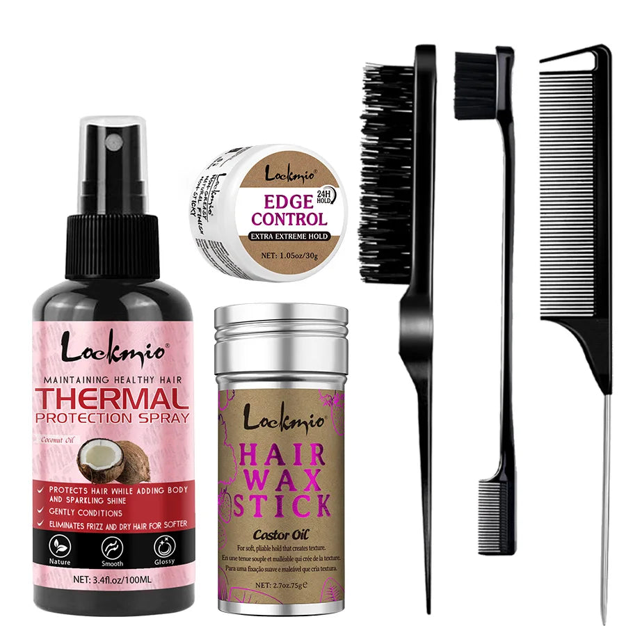 Smoothing Keratin Hair Serum - Thermal Heat Protectant & Anti-Frizz Gloss