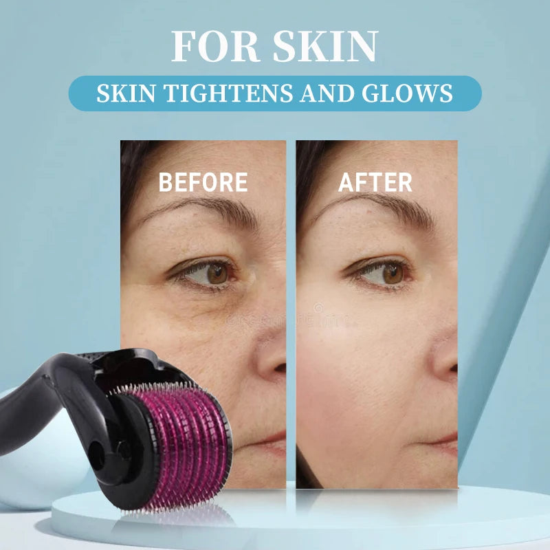 Professional Microneedling Derma Roller - Collagen Stimulation Tool
