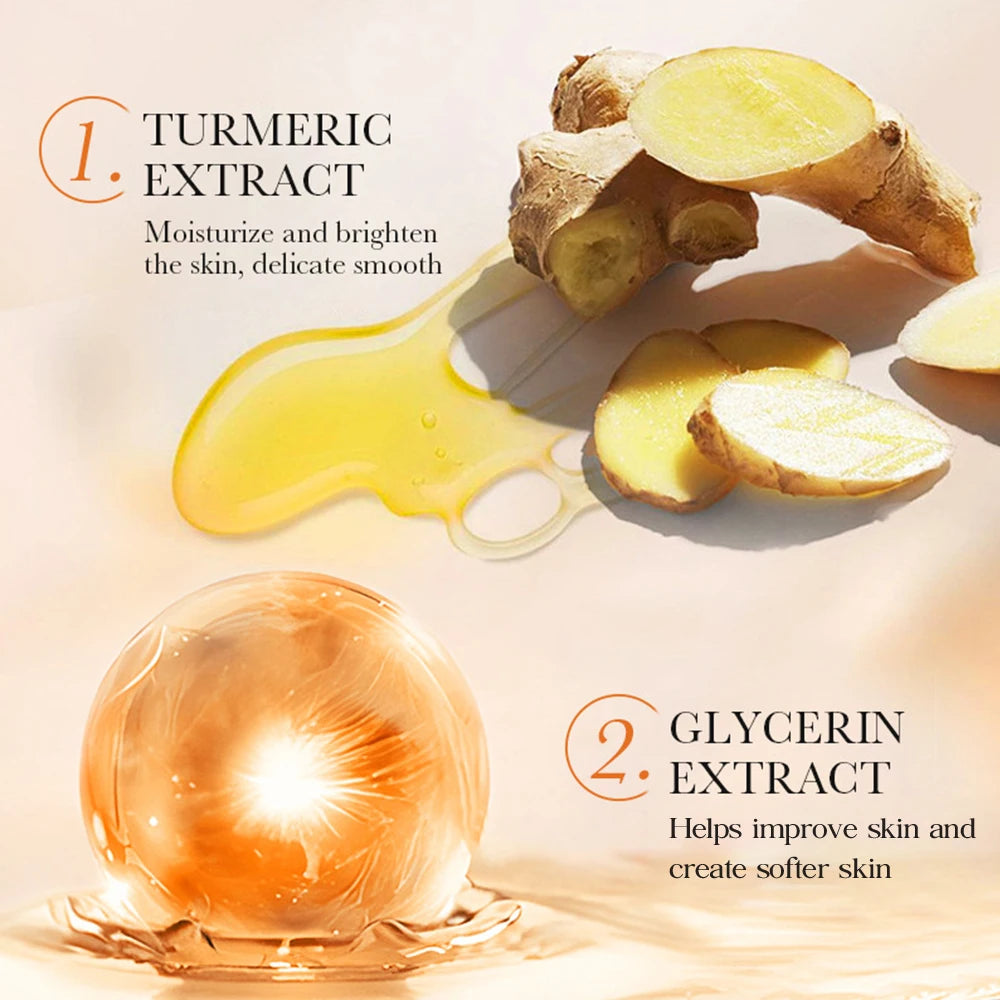 Natural Turmeric Clay Mask - Dark Spot Corrector & Skin Brightener
