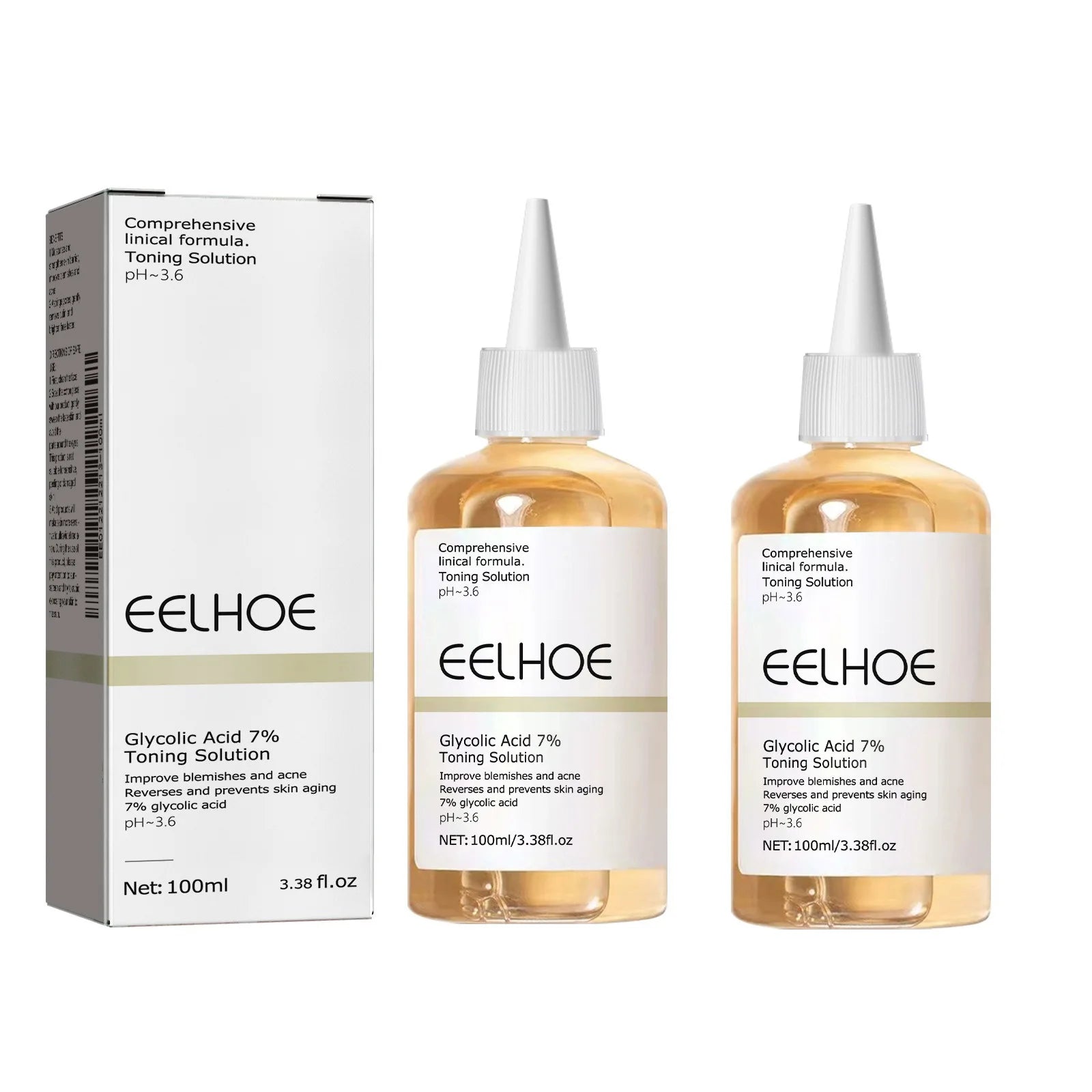 Exfoliating Glycolic Acid Toner - Brightening & Texture Smoothing Liquid