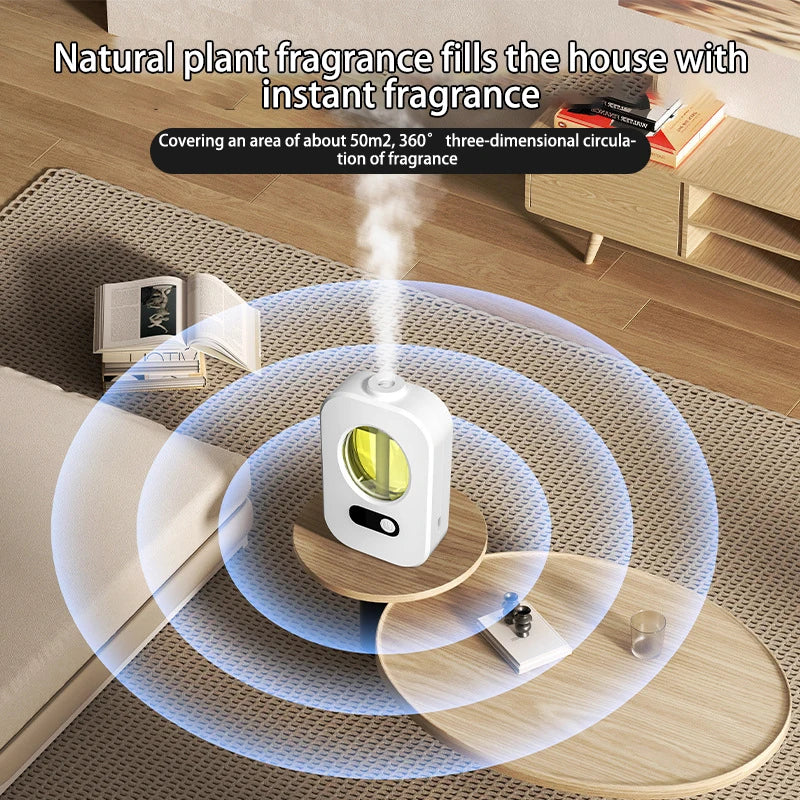 Mini Portable Essential Oil Diffuser - USB Ultrasonic Aroma Humidifier