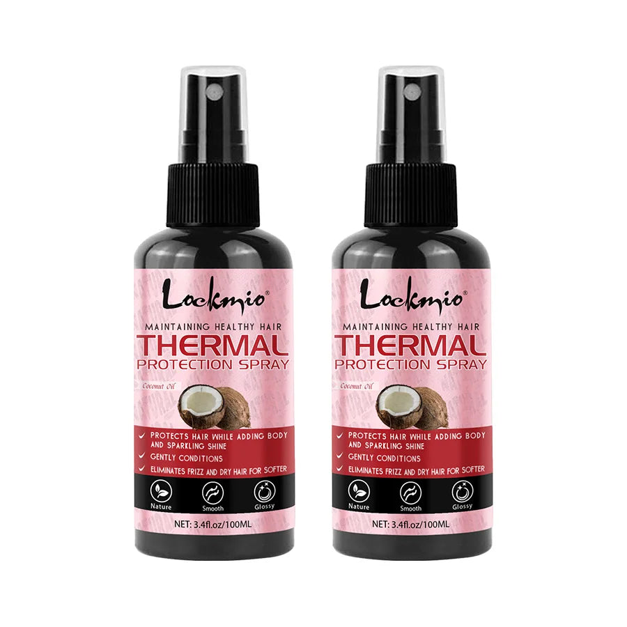 Smoothing Keratin Hair Serum - Thermal Heat Protectant & Anti-Frizz Gloss