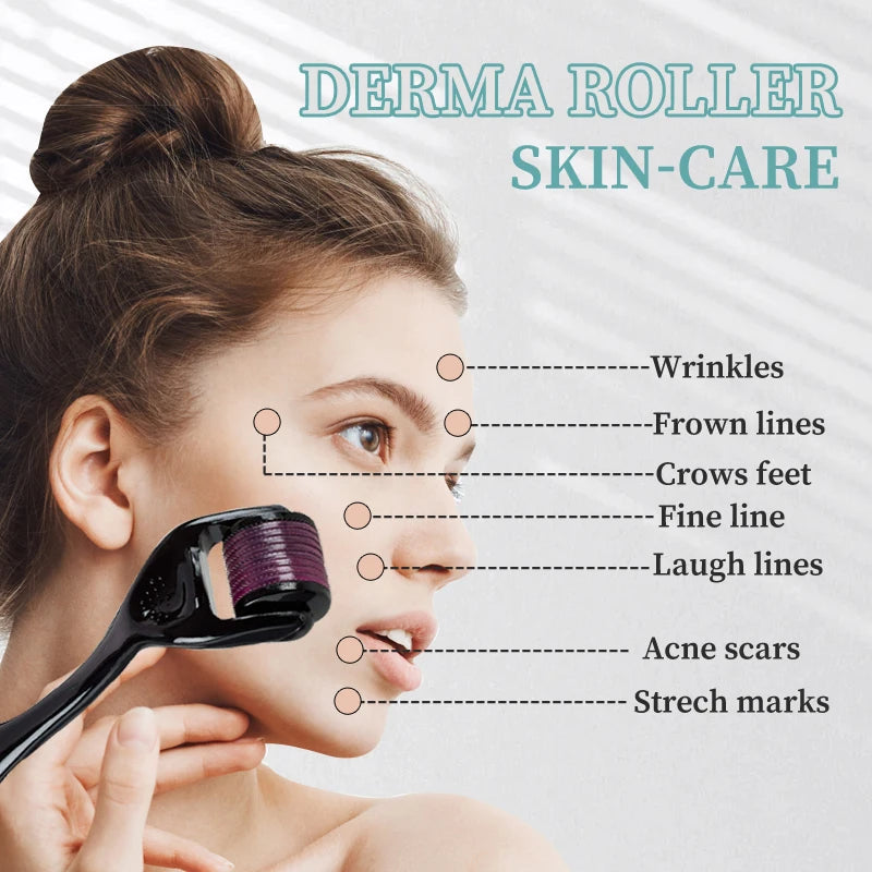 Professional Microneedling Derma Roller - Collagen Stimulation Tool