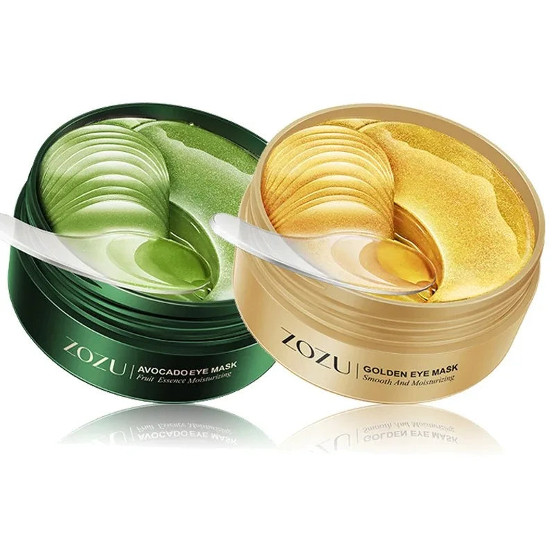 24K Gold Collagen Eye Mask - Anti-Dark Circle & Under-Eye Plumping Patches