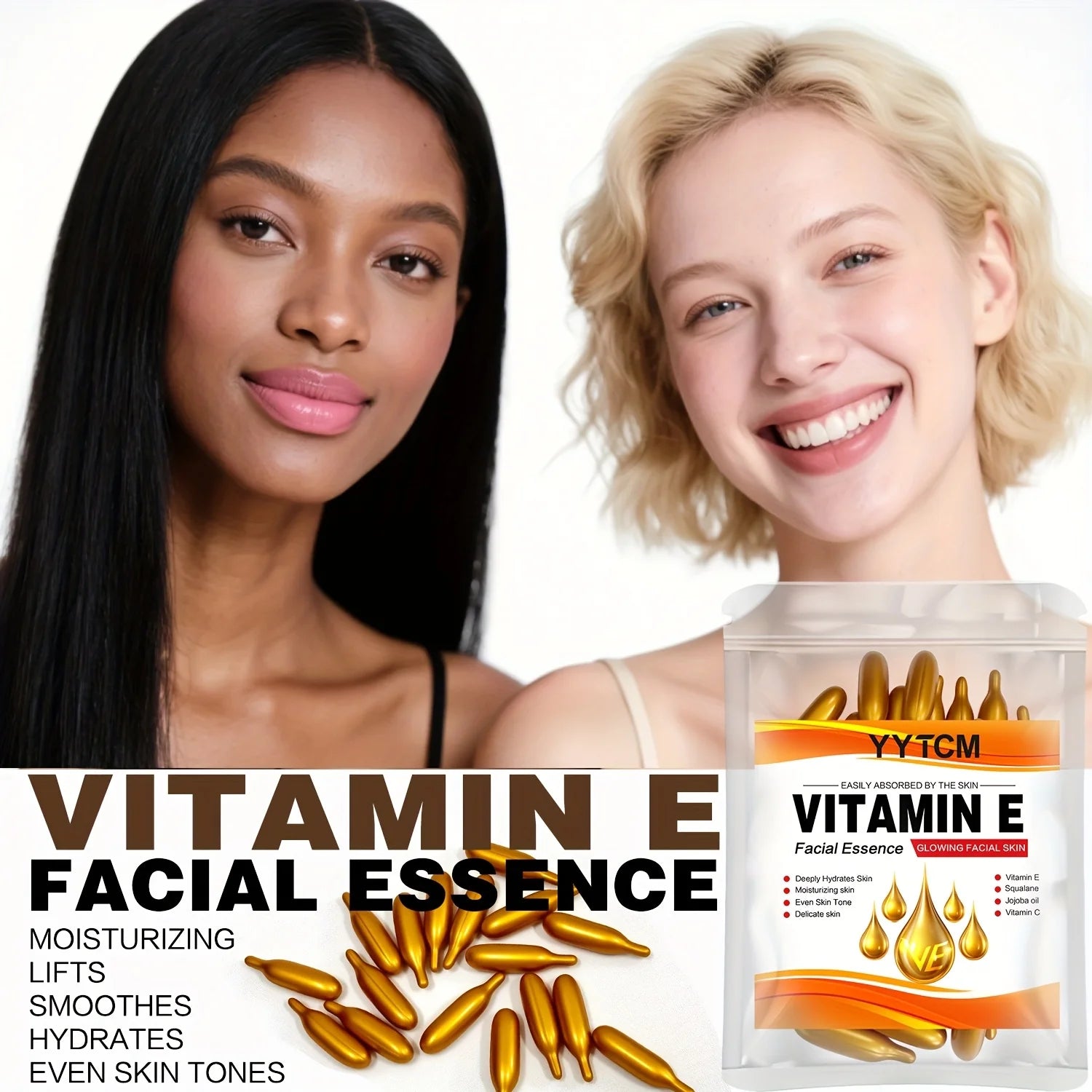 Pure Vitamin E Facial Oil - Deep Nourishment & Scar Healing Therapy