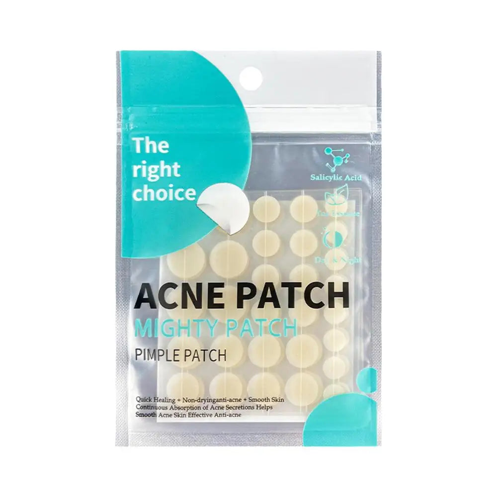 Invisible Hydrocolloid Pimple Patches - Overnight Acne Spot Treatment
