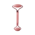 Natural Rose Quartz Facial Roller & Gua Sha - Face Slimming & Lymphatic Drainage