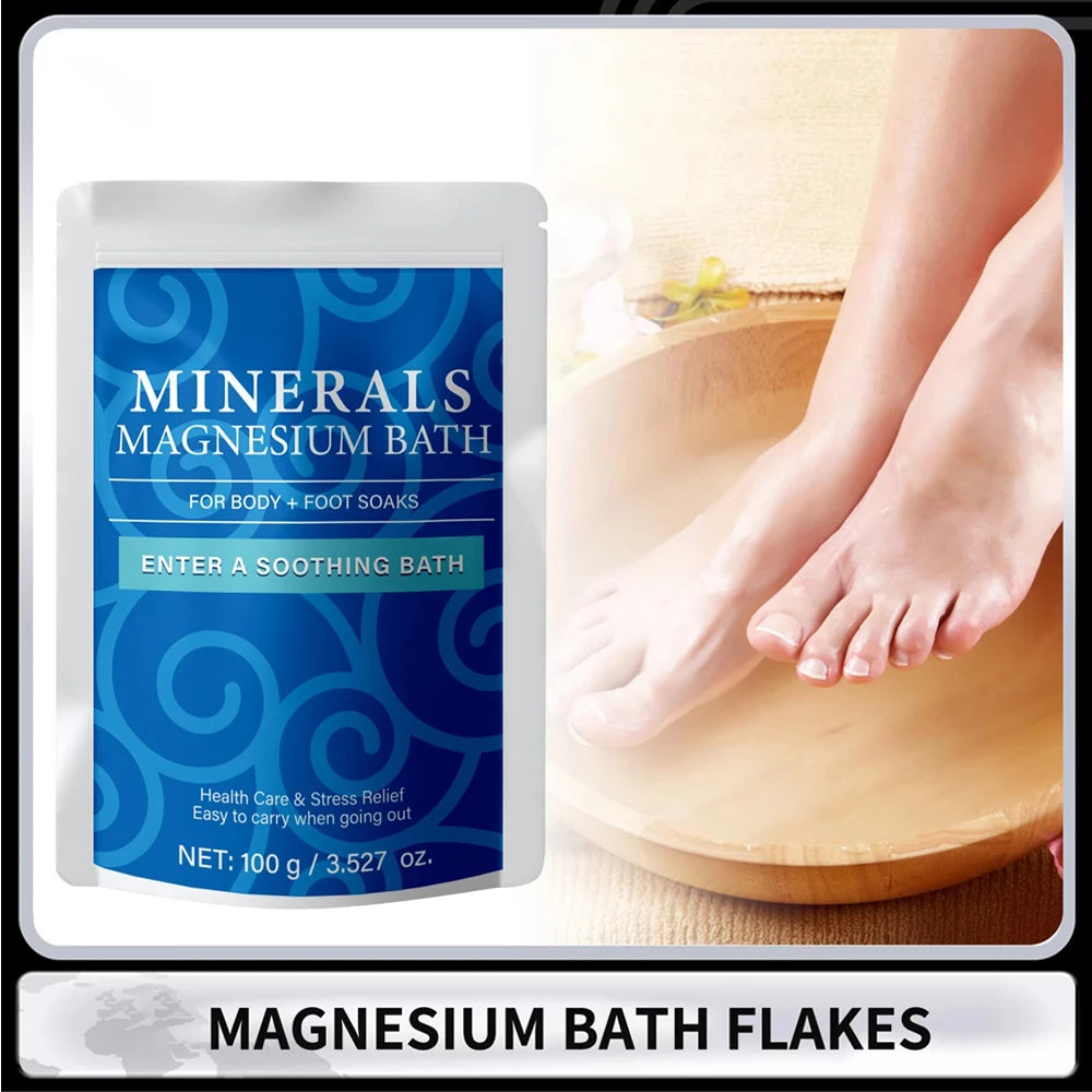 Pure Epsom Bath Salt - Muscle Relaxation & Sore Joint Soaking Therapy