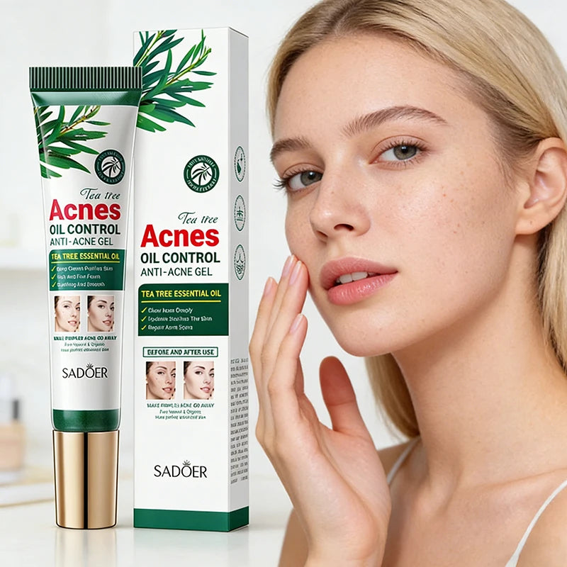Fast-Acting Tea Tree Spot Gel - Emergency Acne & Blemish Treatment