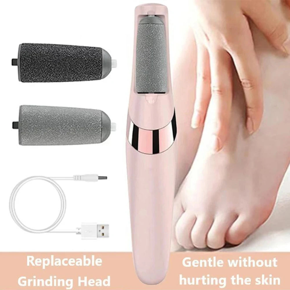 Rechargeable Electric Foot File - Callus Remover & Pedicure Tool