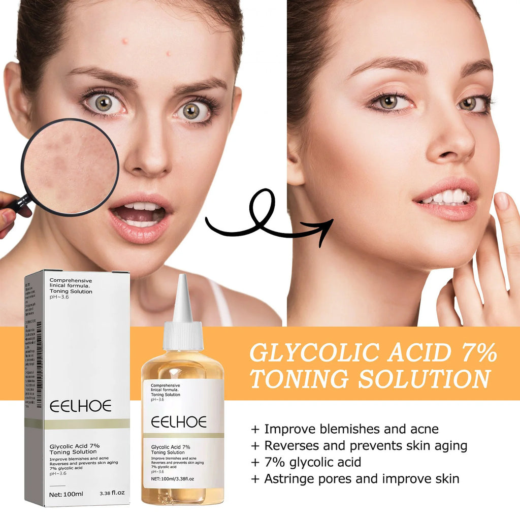 Exfoliating Glycolic Acid Toner - Brightening & Texture Smoothing Liquid