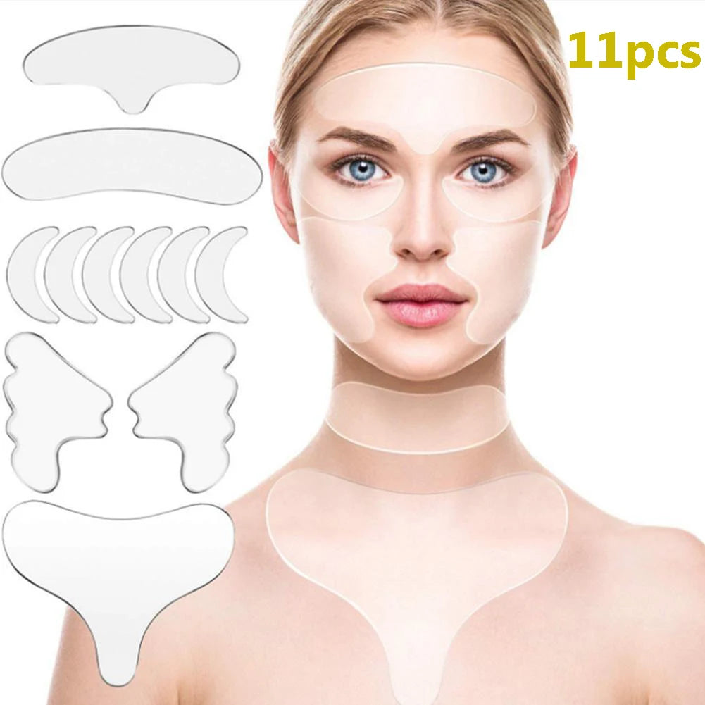 Reusable Silicone Under-Eye Patches - Anti-Wrinkle & Puffiness Relief