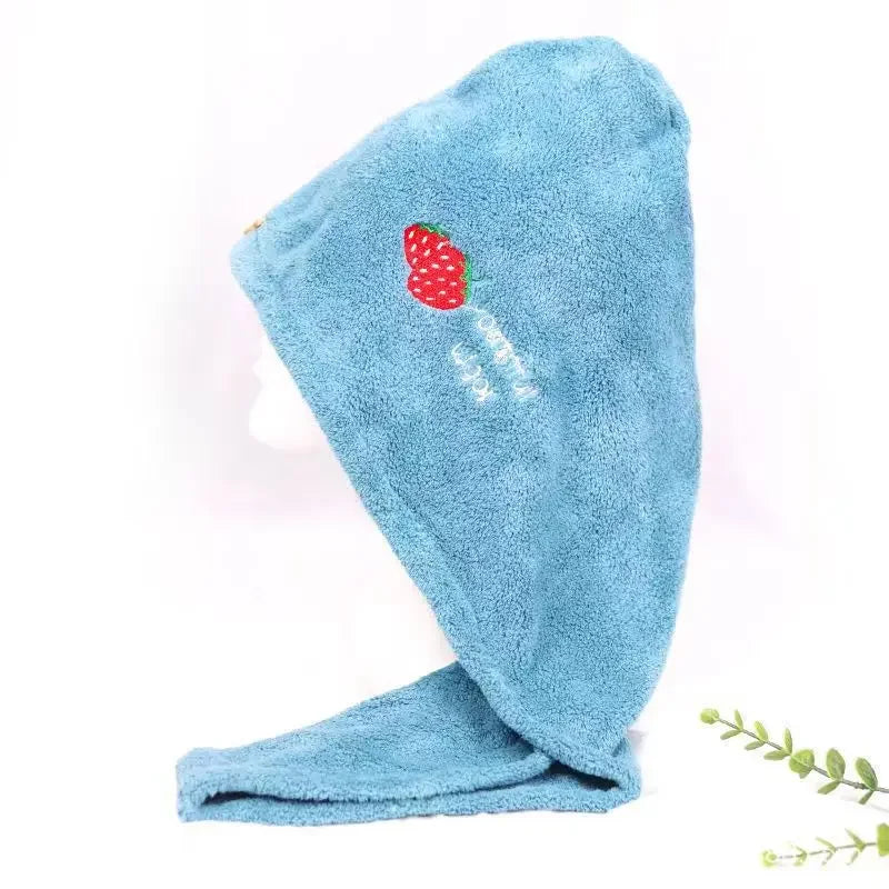Anti-Frizz Microfiber Hair Towel - Fast Drying Super Absorbent Turban