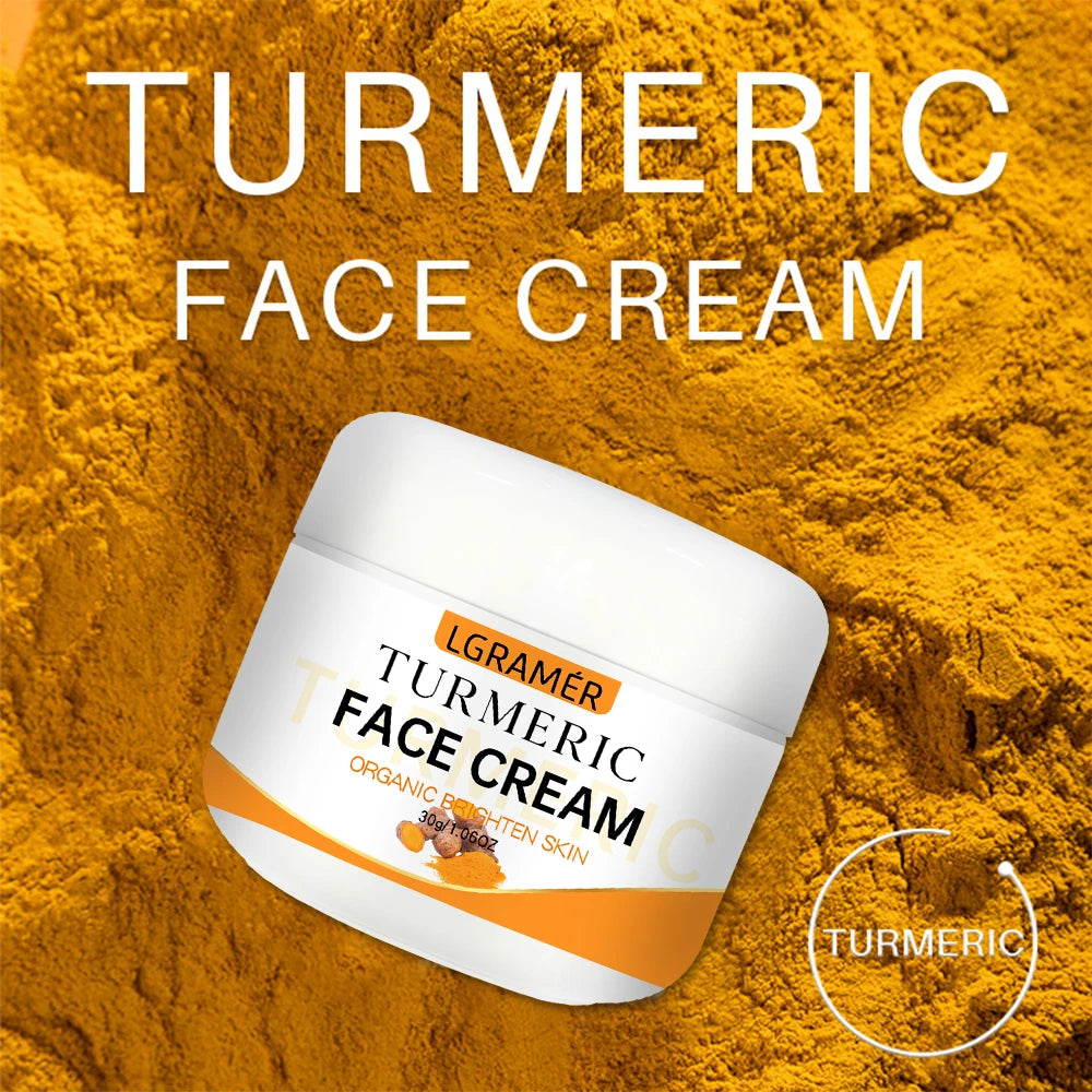 Natural Turmeric Clay Mask - Dark Spot Corrector & Skin Brightener