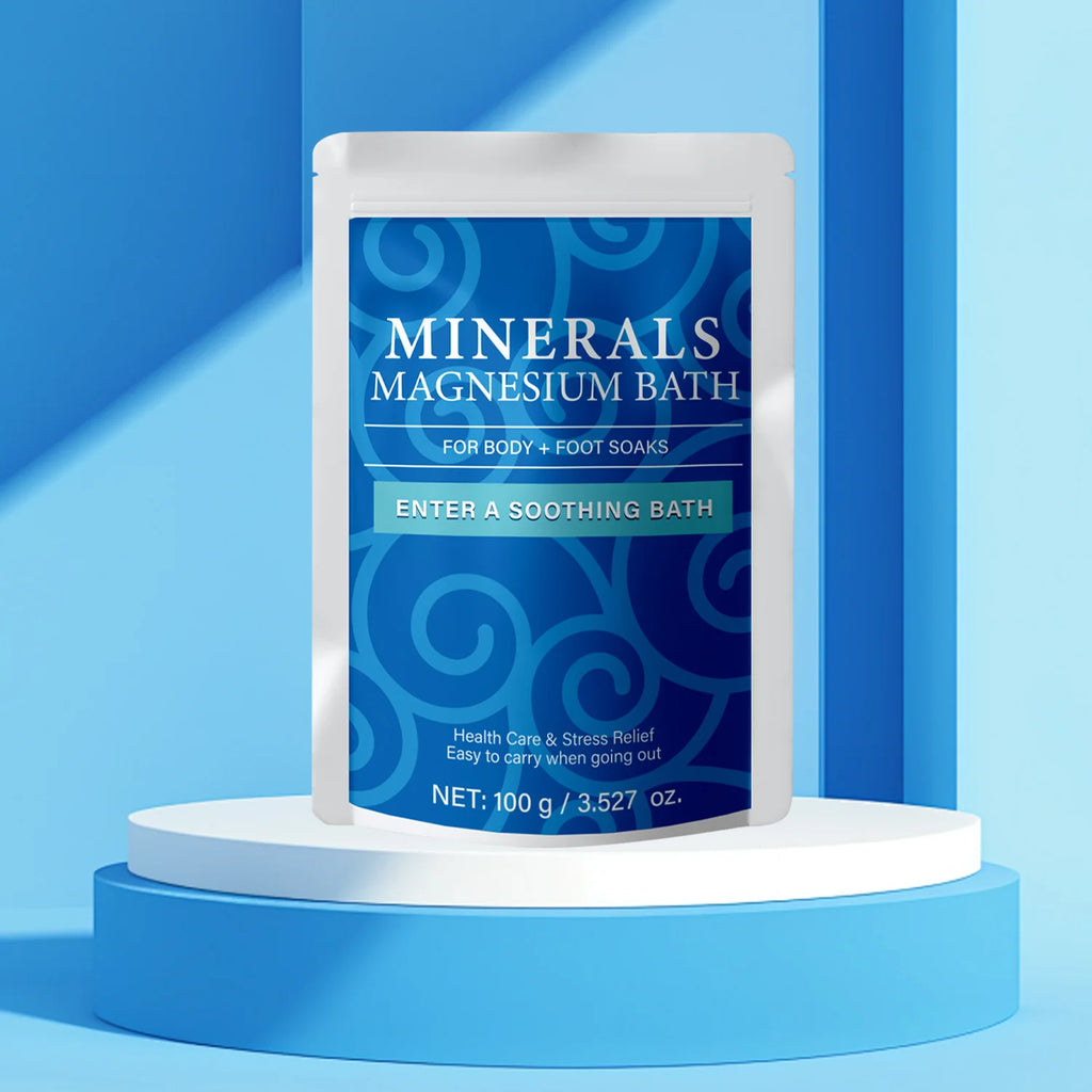 Pure Epsom Bath Salt - Muscle Relaxation & Sore Joint Soaking Therapy