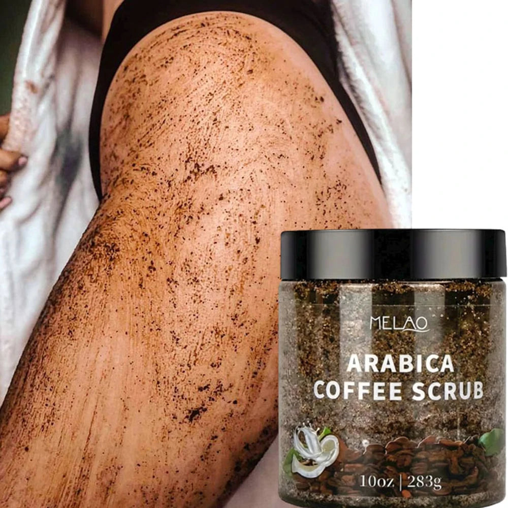Organic Coffee Exfoliating Body Scrub - Cellulite & Stretch Mark Smoother