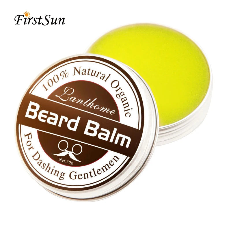 Premium Beard Growth Oil & Comb Kit - Softener & Patchy Beard Fixer