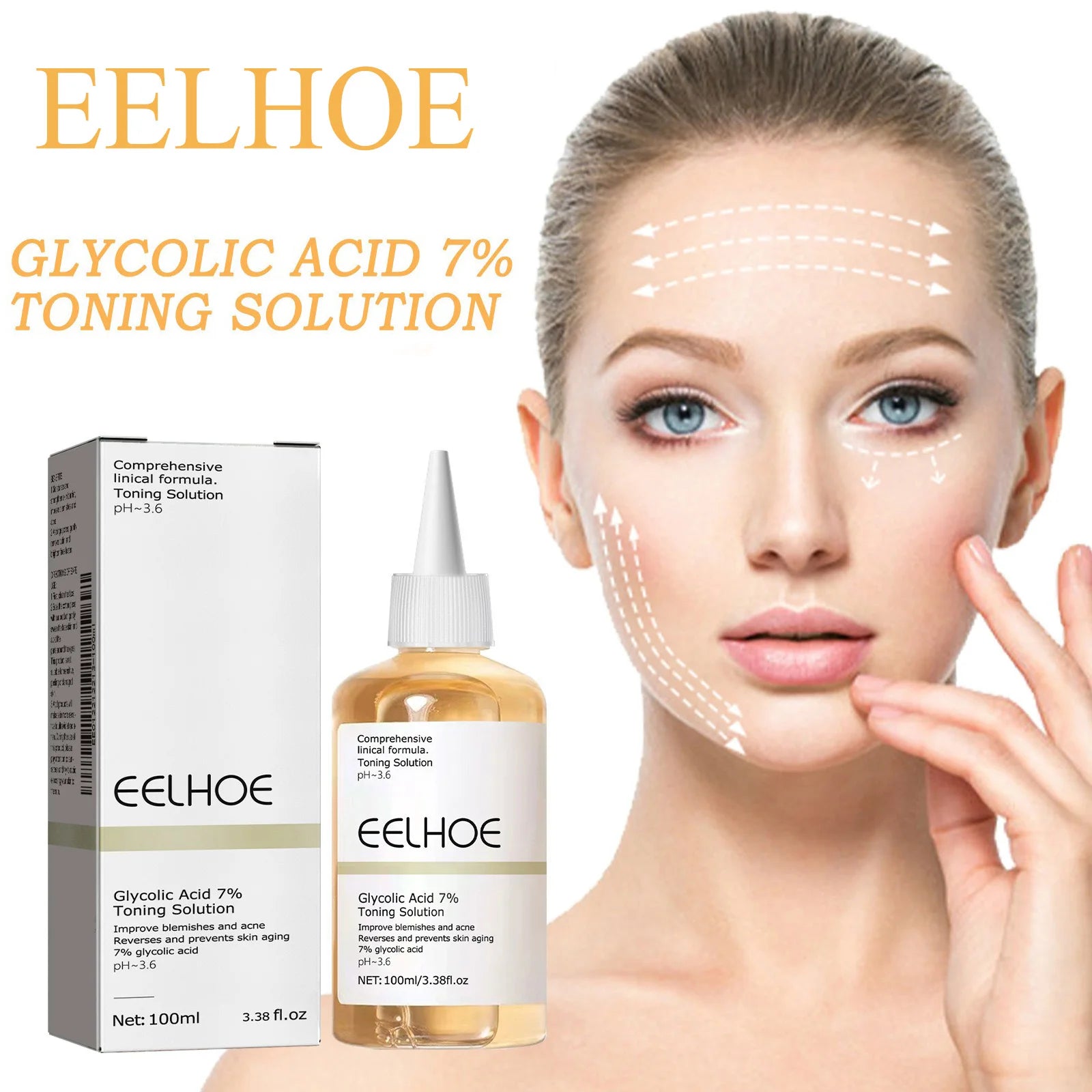Exfoliating Glycolic Acid Toner - Brightening & Texture Smoothing Liquid