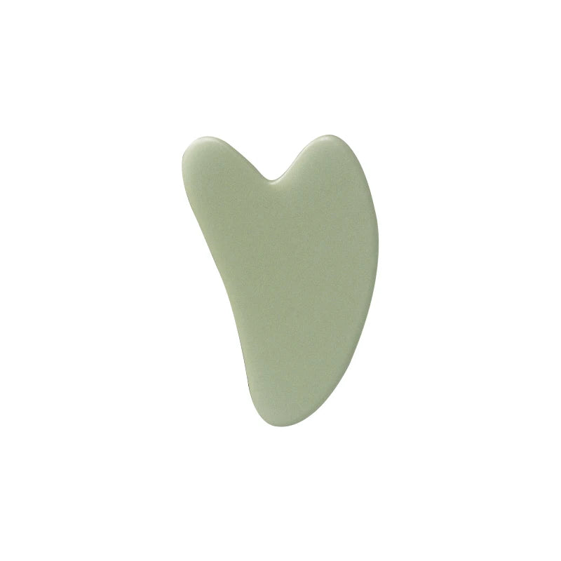 Natural Rose Quartz Facial Roller & Gua Sha - Face Slimming & Lymphatic Drainage