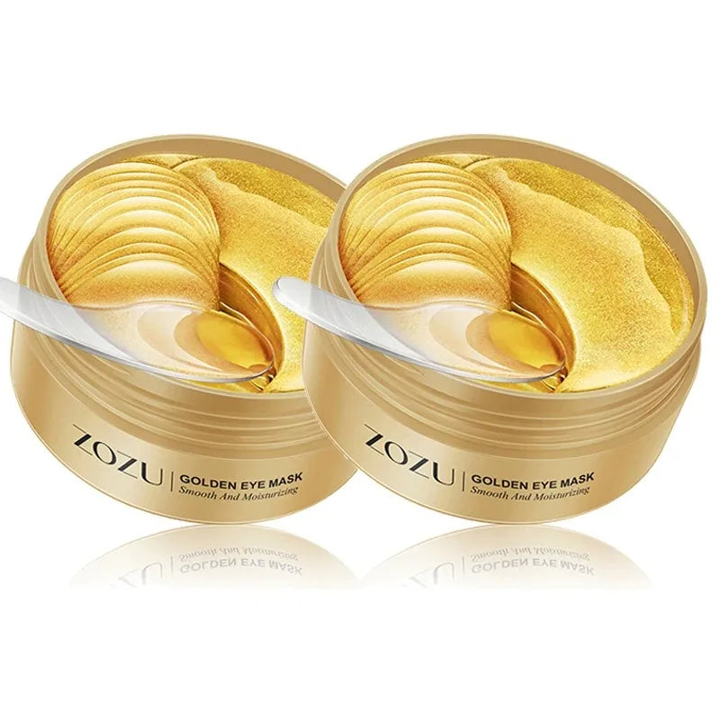 24K Gold Collagen Eye Mask - Anti-Dark Circle & Under-Eye Plumping Patches