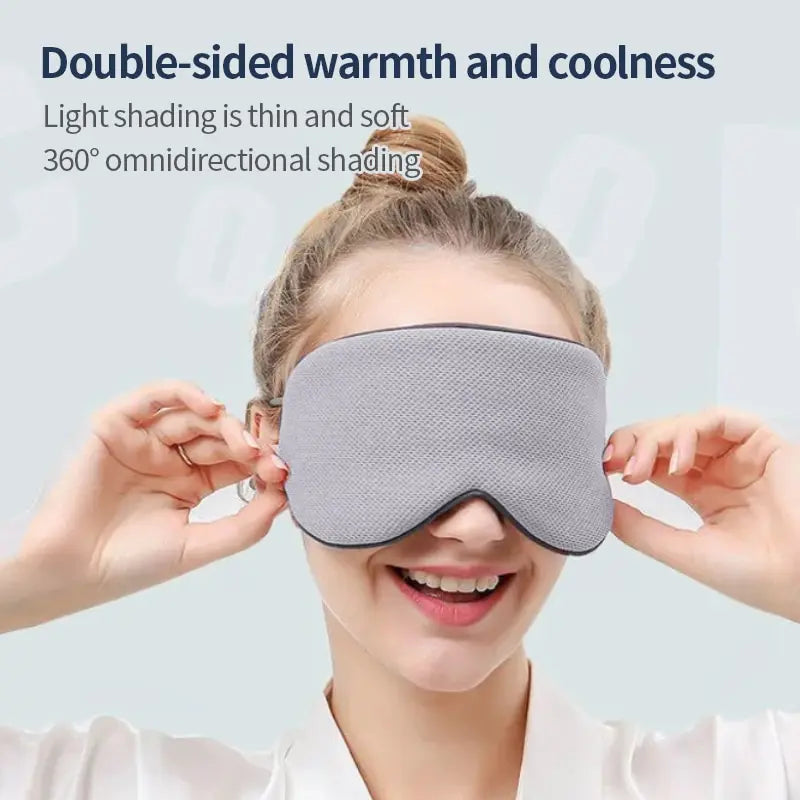 Luxury Mulberry Silk Sleep Mask & Scrunchie Set - Anti-Aging Sleep Kit
