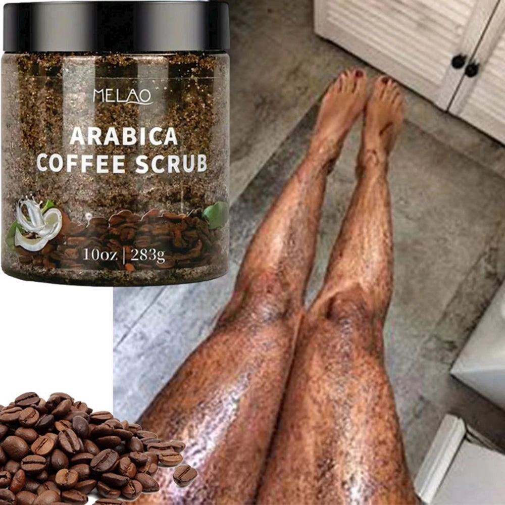 Organic Coffee Exfoliating Body Scrub - Cellulite & Stretch Mark Smoother