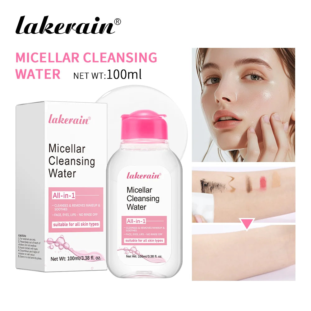 Gentle Micellar Cleansing Water - All-in-1 Makeup Remover & Cleanser