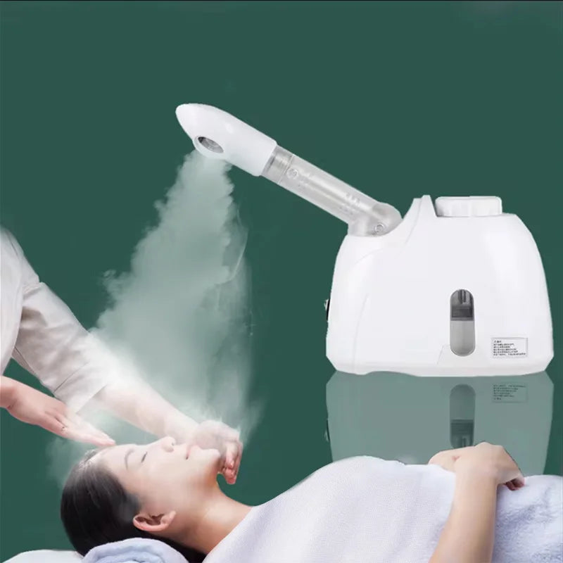 Nano Ionic Facial Steamer - Home Spa Pore Opener & Hydration Tool