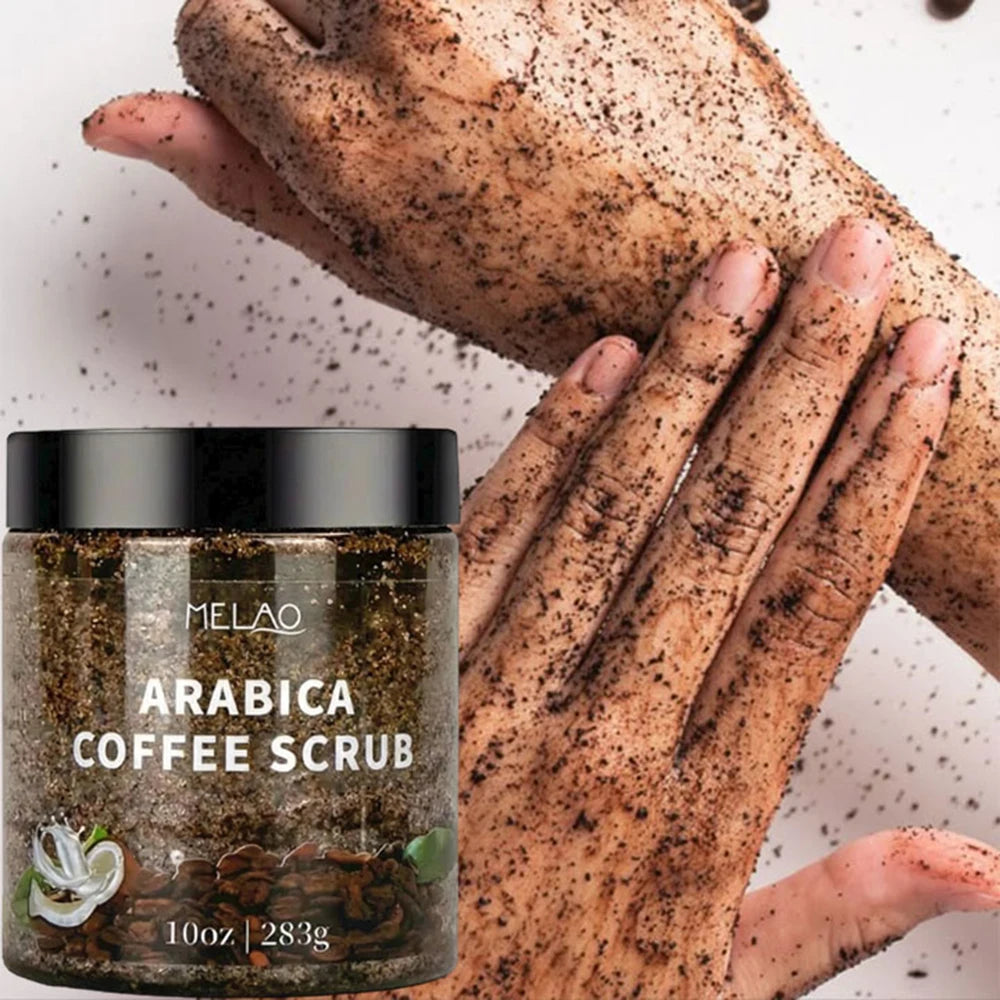 Organic Coffee Exfoliating Body Scrub - Cellulite & Stretch Mark Smoother