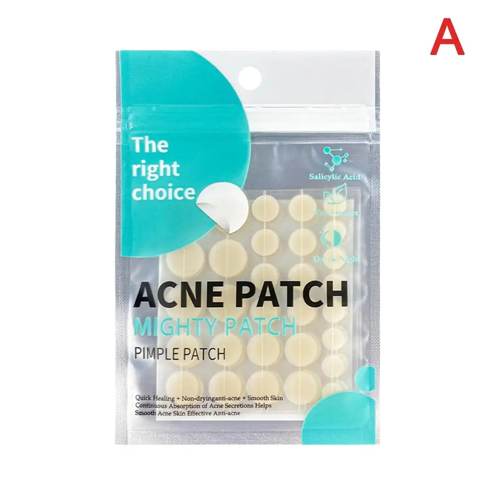 Invisible Hydrocolloid Pimple Patches - Overnight Acne Spot Treatment