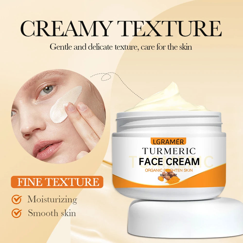 Natural Turmeric Clay Mask - Dark Spot Corrector & Skin Brightener