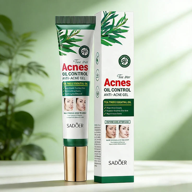 Fast-Acting Tea Tree Spot Gel - Emergency Acne & Blemish Treatment