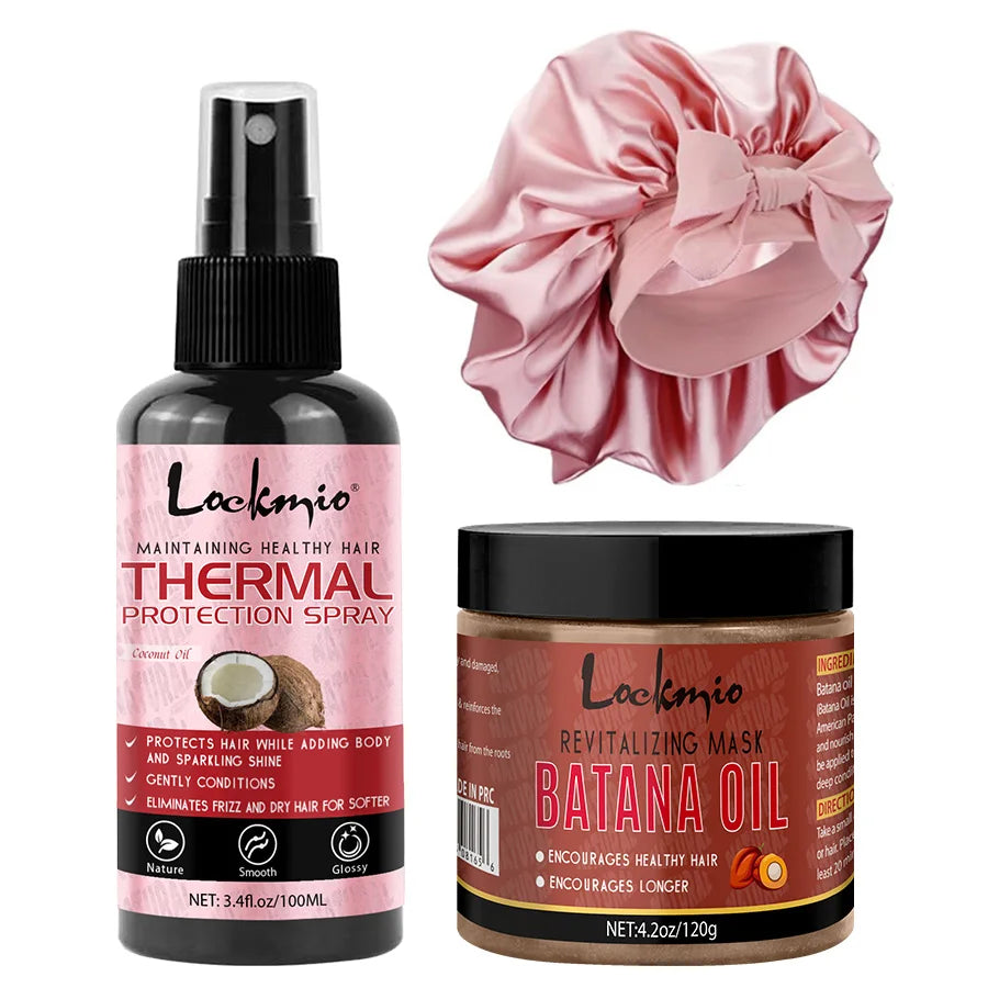 Smoothing Keratin Hair Serum - Thermal Heat Protectant & Anti-Frizz Gloss