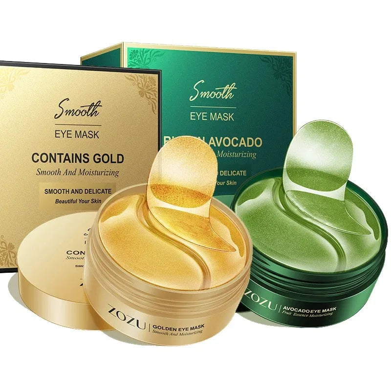 24K Gold Collagen Eye Mask - Anti-Dark Circle & Under-Eye Plumping Patches