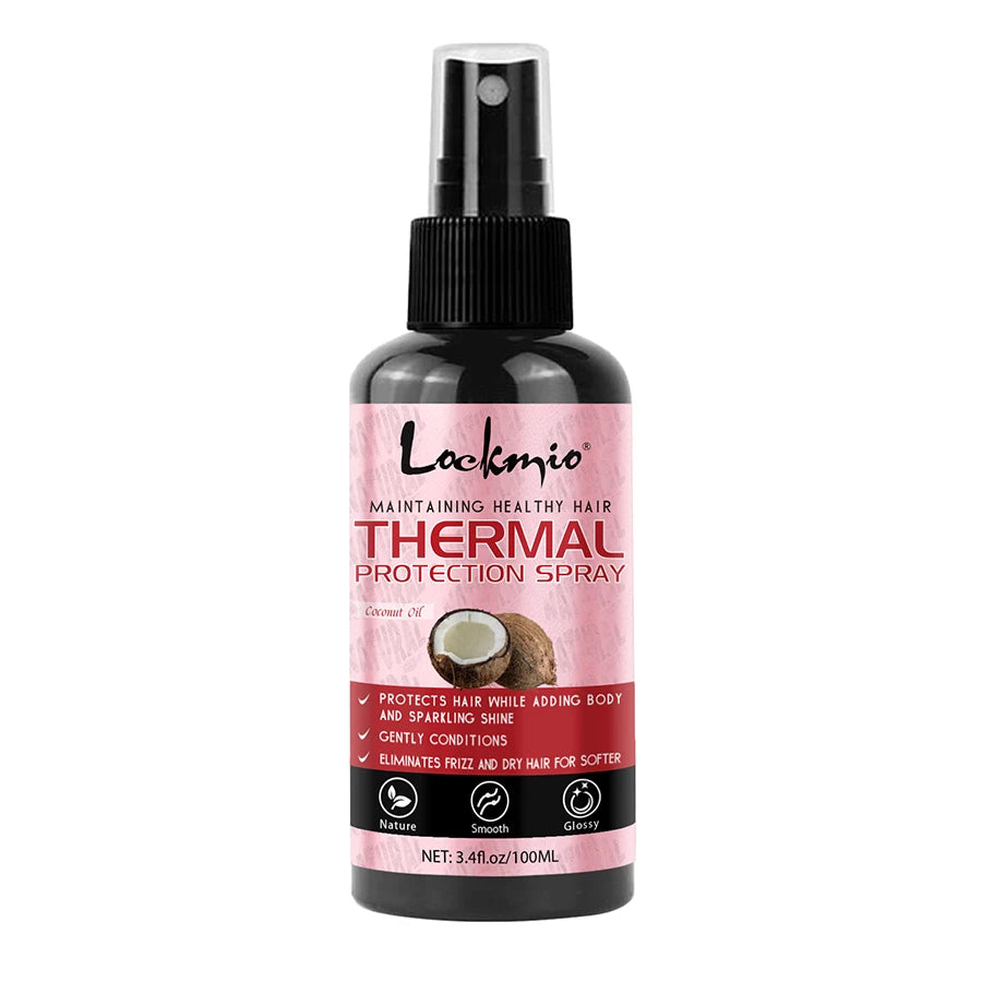 Smoothing Keratin Hair Serum - Thermal Heat Protectant & Anti-Frizz Gloss