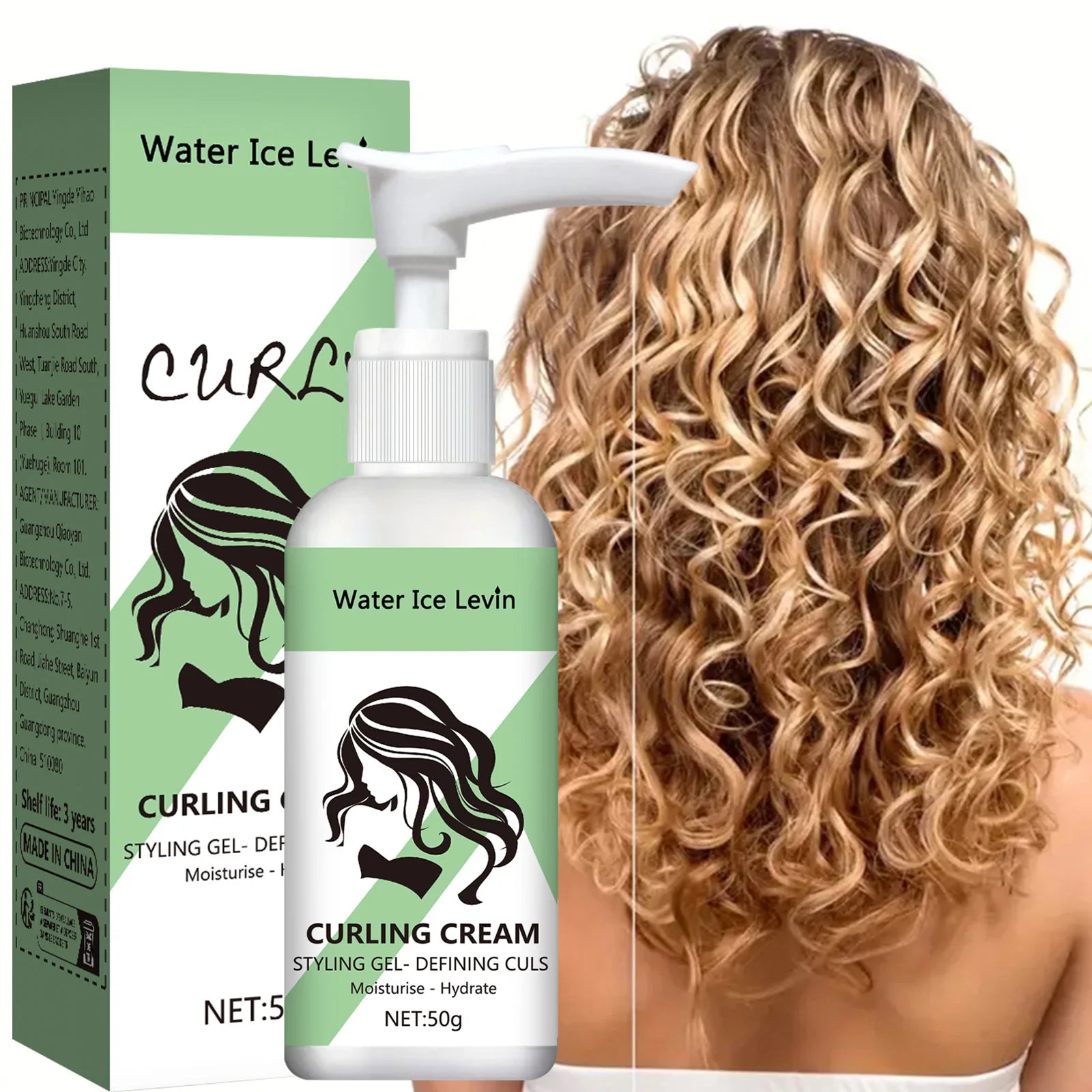 SheaMoisture Smoothie Curl Enhancing Cream and Hibiscus for Thick, Curly Hair Sulfate Free and Paraben Free